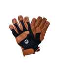 BRUMM - Handschuhe Leder braun dick