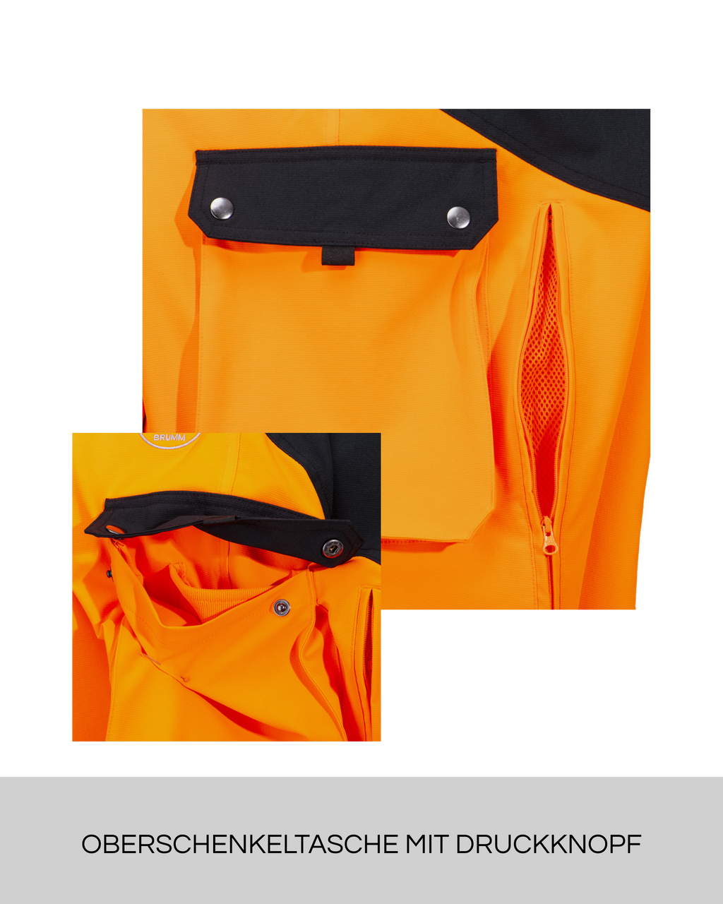 BRUMM - Warnschutzhose HV