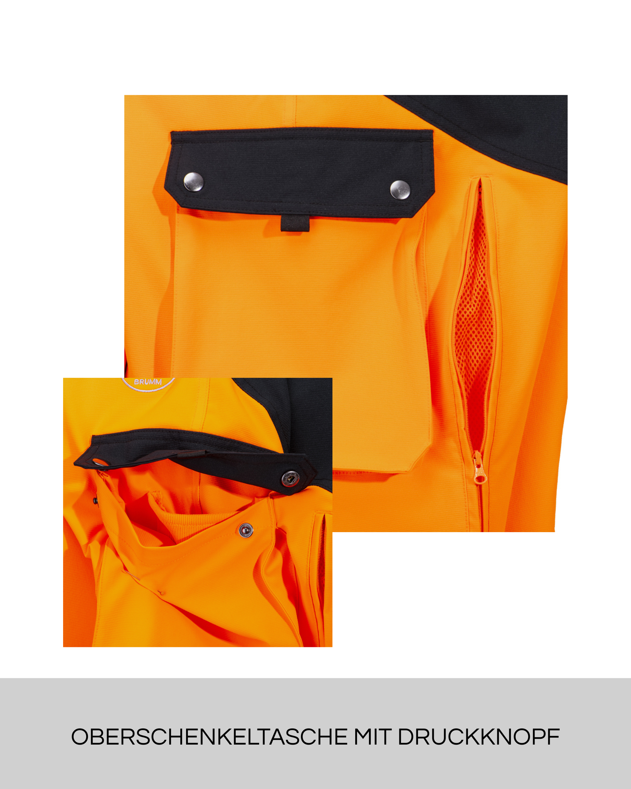 BRUMM - Warnschutzhose HV