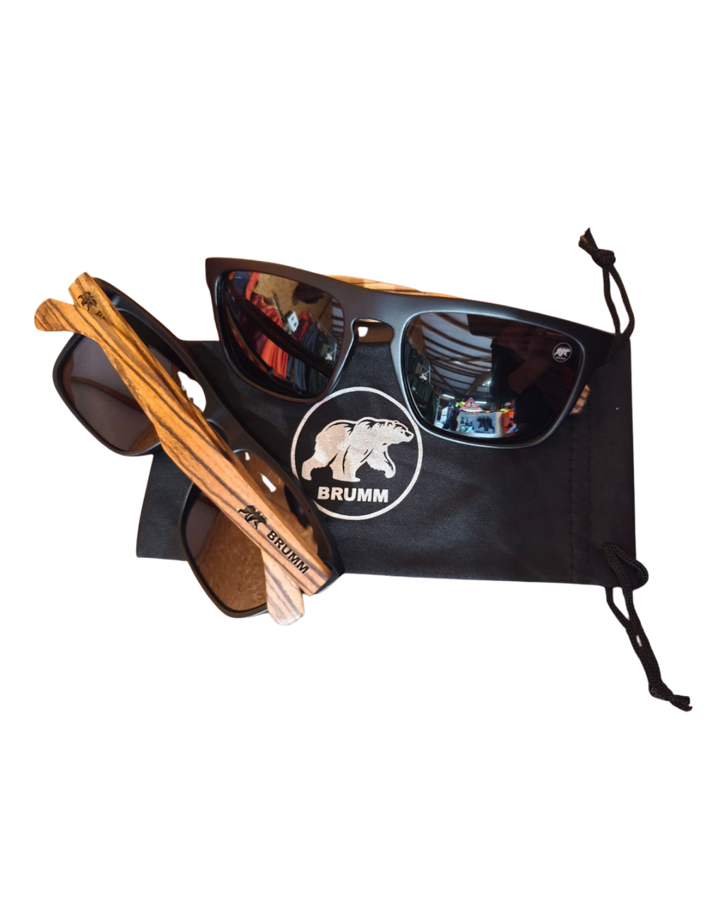 BRUMM - Sonnenbrille Wood